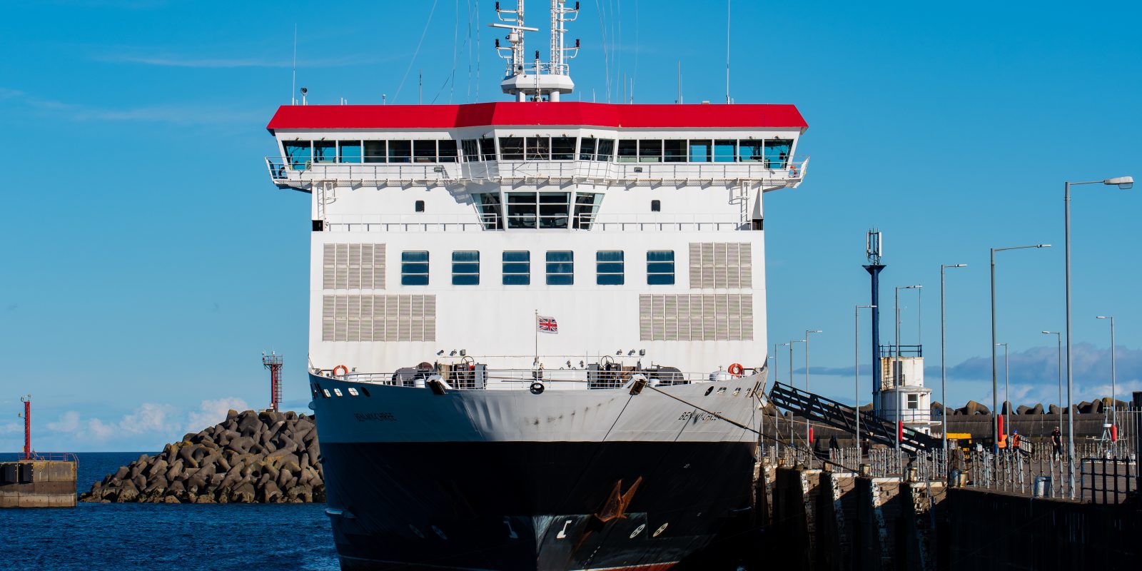 The Ben-my-Chree in Douglas Harbour